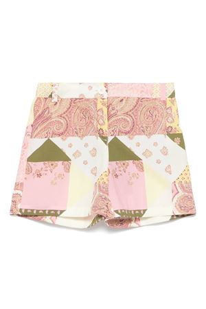 pink cotton shorts ETRO KIDS | GW6029P0475528MC